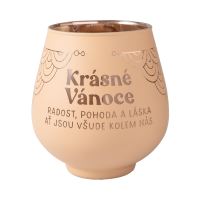 ALBI Zrcadlový svícen - Krásné Vánoce (2)