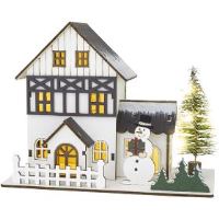 RXL 465 Domek v zimě 18cm 7LED WW RETLUX (1)