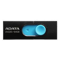 Flashdisk Adata UV220 64GB, USB 2.0, black/blue (1)