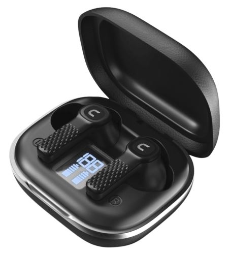 CONCEPT Bezdrátová sluchátka SoundJoy True Wireless TW8010 black CONCEPT Bezdrátová sluchátka SoundJoy True Wireless TW8010 black