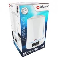 ALPINA Zvlhčovač vzduchu s LED displejem 4 L bíláED-247411 (5)