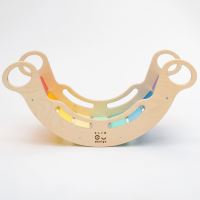 Houpačka Elis design Montessori duhová fresh, 5v1 (1)