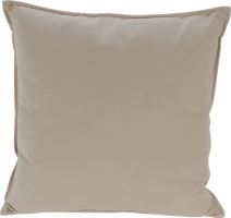 HOMESTYLING Polštář dekorační 45 x 45 cm ESSENTIALS krémová KO-HZ1012030 (1)