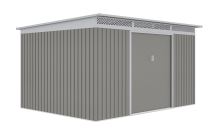 Zahradní domek G21 GRAH 915 - 340 x 269 cm, metalický šedý Zahradní domek G21 GRAH 915 - 340 x 269 cm, metalický šedý