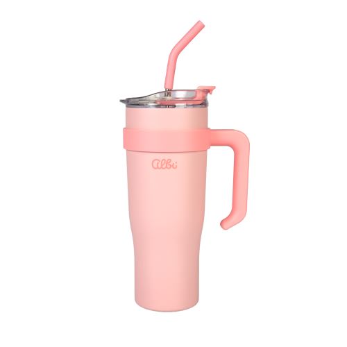ALBI Růžový nerezový termohrnek XXL 1200 ml