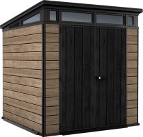 Zahradní domek Keter PENT Signature 7x7 Ashwood, s podlahou (6)