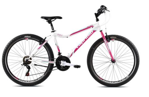 Horské jízdní kolo Capriolo DIAVOLO DX 600 26"/18HT white-pink 17" (2021)