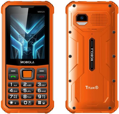 Mobiola MB520 TitanX Oranžová