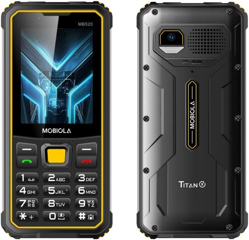 Mobiola MB520 TitanX Černá