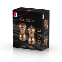Dochucovací sada 2 ks solnička a mlýnek na pepř Copper (6)