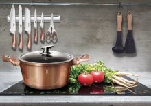 BERLINGERHAUS Sada nádobí s mramorovým povrchem 10 ks Rosegold Metallic Line BH-1220 (4)