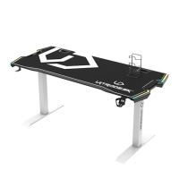 Ultradesk Herní stůl FORCE SNOW bílý (1)