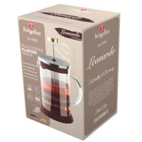 BERLINGERHAUS Konvička na čaj a kávu French Press 800 ml Leonardo Collection BH-8585 (1)