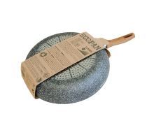 DOMO pánev hluboká Ecopan 30 cm, Počet vrstev: 10, GRANIT, indukce (1)