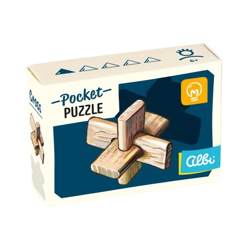 ALBI Pocket puzzle - Cross 1/5