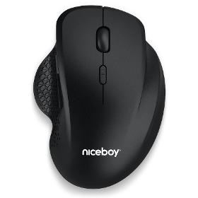 Myš Niceboy Niceboy Office M20 bezdrátová, černá
