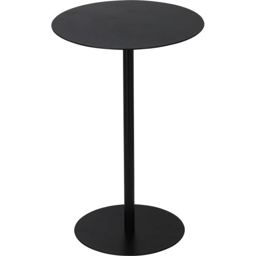 HOMESTYLING Odkládací stolek kovový kulatý 35 x 53 cm černá KO-HZ1234260