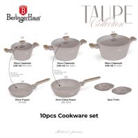 BERLINGERHAUS Sada nádobí s titanovým povrchem 10 ks Taupe Nordic Collection BH-8343 (3)