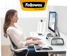 Stojan Fellowes I-Spire QUICK LIFT pod notebook, 7 pozic výšky, černý (1)
