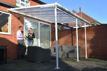 hliníková (montovaná) pergola Palram Sierra 4200 bílá 3 x 4,25 (1)