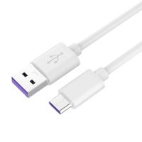 Kabel PremiumCord USB 3.1 C/M - USB 2.0 A/M super rychlé nabíjení 5A, 1m, bílý (1)