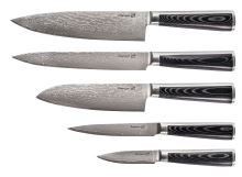 Sada nožů G21 Damascus Premium v bambusovém bloku, Box, 5 ks + brusný kámen (3)