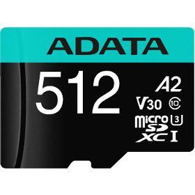 MicroSDXC karta 512GB Premier Pro ADATA