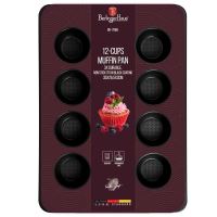 Forma na muffiny Berlingerhaus s nepřilnavým povrchem 12 ks Burgundy collection (1)