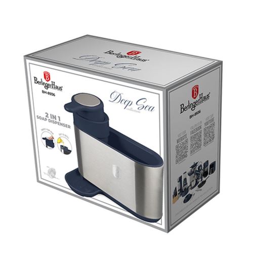 BERLINGERHAUS Dávkovač mycího prostředku 2 v 1 Deep Sea Collection BH-8936