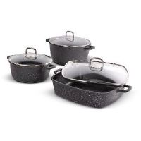 LT1287 SET NÁDOBÍ 6KS ČERNÁ CAST LAMART LT1287 SET NÁDOBÍ 6KS ČERNÁ CAST LAMART
