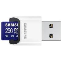 MicroSDXC 256GB PRO Plus+USB adp SAMSUNG (1)