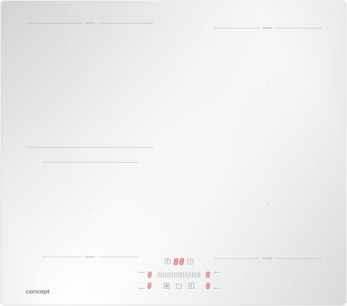 CONCEPT Indukční deska s flexi zónou (Bridge) WHITE IDV5160wh