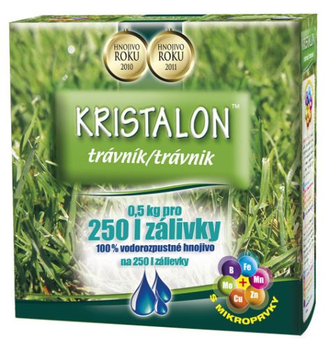 Hnojivo Agro  Kristalon Trávník 0.5 kg