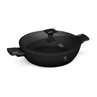 BERLINGERHAUS Kastrol s titanovým povrchem a poklicí 30 cm Monaco Collection BH-8278 (3)