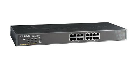 Switch TP-Link TL-SF1016 switch 16xTP 10/100Mbps 19"rack