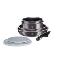 BERLINGERHAUS Sada nádobí s titanovým povrchem7 ks Metallic Line Carbon Pro Edition BH-8271 (1)