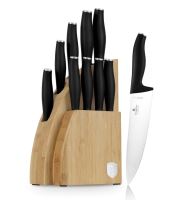 BERLINGERHAUS Sada nožů se stojanem BAMBOO 10 ks Matte Black Collection BH-2979 (1)