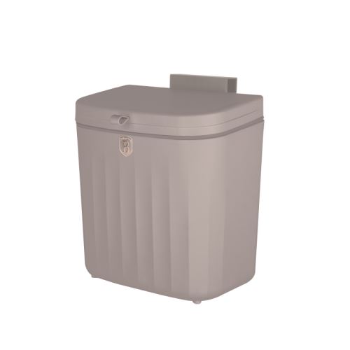 BERLINGERHAUS Koš odpadkový závěsný 7 l Taupe Collection BH-8888