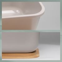 Chlebník Apart plast světle šedý (5)