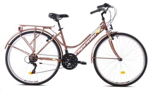 Trekové jízdní kolo Capriolo TOUR-SUNRISE Lady 28"/17" bronzové