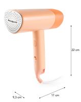 Ruční napařovač oděvů - cestovní - DOMO DO7058S, Příkon:1 300 W, Parní ráz: 20 g/min, Nádržka: 100 ml (2)