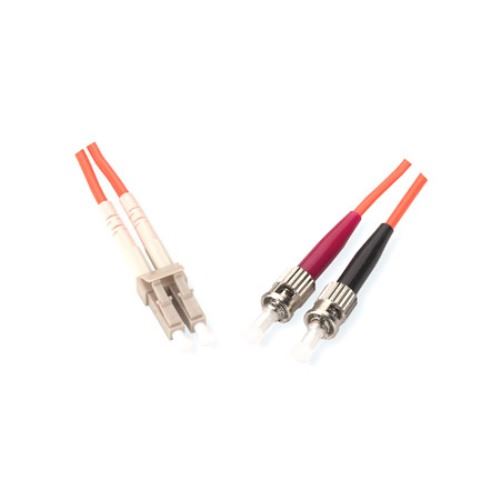 Patch kabel optický duplex LC-ST 62,5/125 2m MM