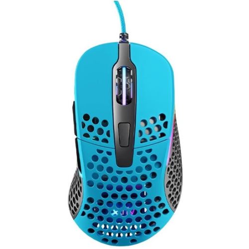 XTRFY XF331 Gaming Mouse M4 RGB modrá