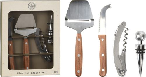 Otvírák Excellent na víno a kráječ na sýr sada 4 ks KO-170485140
