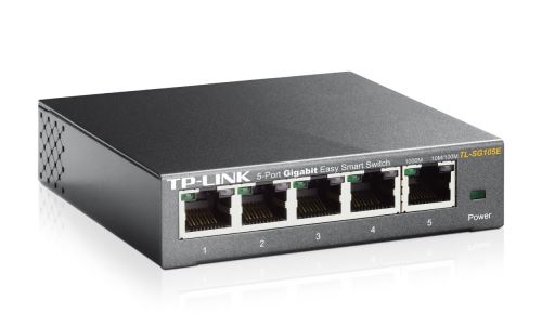 Switch TP-Link TL-SG105E smart 5x 10/100/1000Mbps