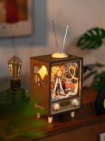Hračka Robotime 3D dřevěné puzzle Karneval při západu slunce (2)