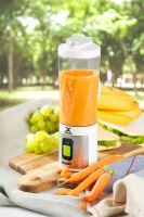 Aku smoothie mixér X-Power to go 120W - bílý - DOMO DO752BL, Příkon:120 W, Objem: 600 ml, USB dobíjení, dlouhá výdrž baterie (22)