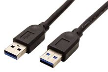 Kabel Roline USB 3.0 A(M) - A(M) 1,8m, (propojovací) Kabel Roline USB 3.0 A(M) - A(M) 1,8m, (propojovací)