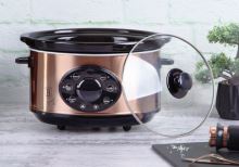 BERLINGERHAUS Pomalý hrnec s poklicí Slow Cooker 3,5 l Black Rose Collection BH-9383 (4)