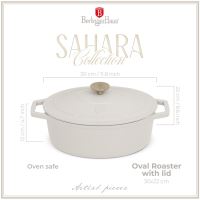 BERLINGERHAUS Pekáč litinový s poklicí 30 cm Sahara Collection BH-6540 (7)
